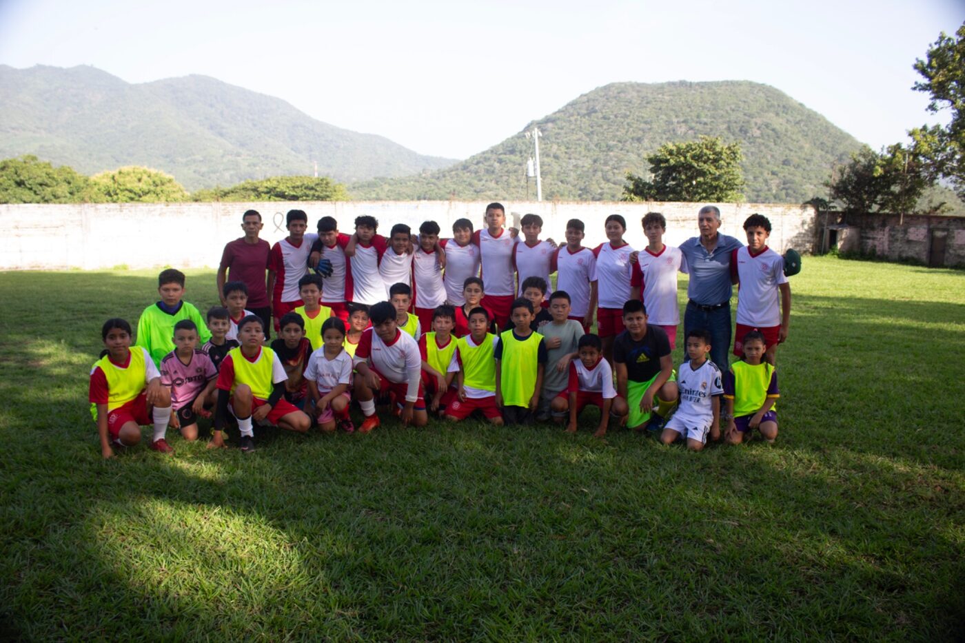 Trifecta Movement youth soccer team, El Salvador